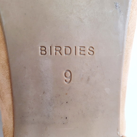 Birdies The Swan Mules in Golden Oak Suede Size 9 - Picture 15 of 15